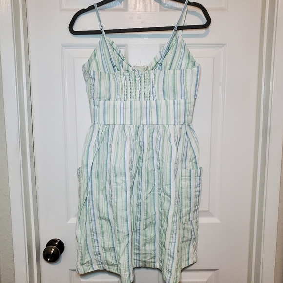 Roxy Under the Cali Sun Stripe Sundress S - Picture 5 of 8